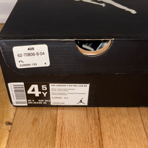 Jordan Kids Sneakers - Black and White